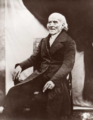 Samuel Hahnemann im Jahre 1841